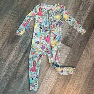 Posh Peanut OG Disney Princess convertible Pjs 6/9